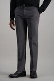 Wrinkle Free Performance Khaki Pant, Dark Grey view# 1