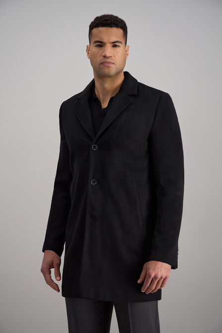 J.M. Haggar Premium Topcoat, Black view# 1