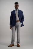 Premium Comfort Dress Pant, Grey view# 3