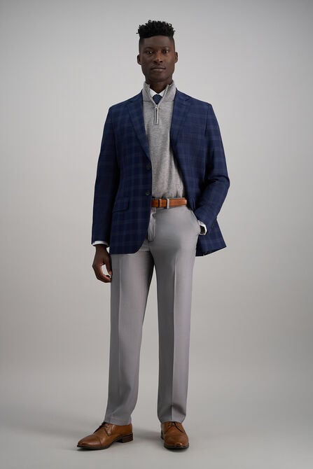 Premium Comfort Dress Pant, Grey view# 3