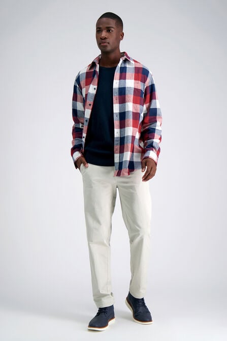 Long Sleeve Flannel Shirt,  view# 3