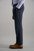 J.M. Haggar Windowpane Suit Pant, Blue Htr view# 5