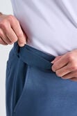 J.M. Haggar Premium Stretch Suit Pant - Flat Front, Chambray view# 5