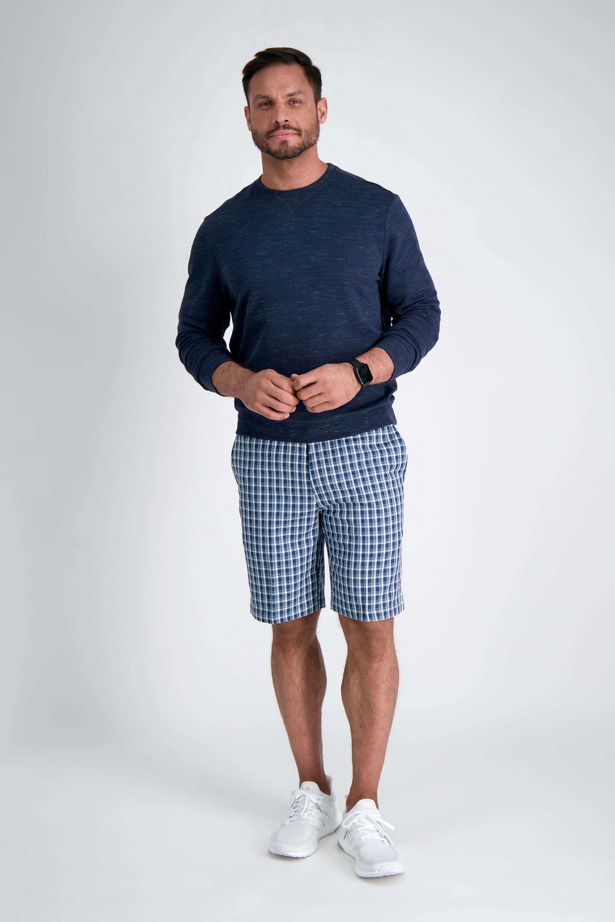 Cool 18 Pro Heather Check Short