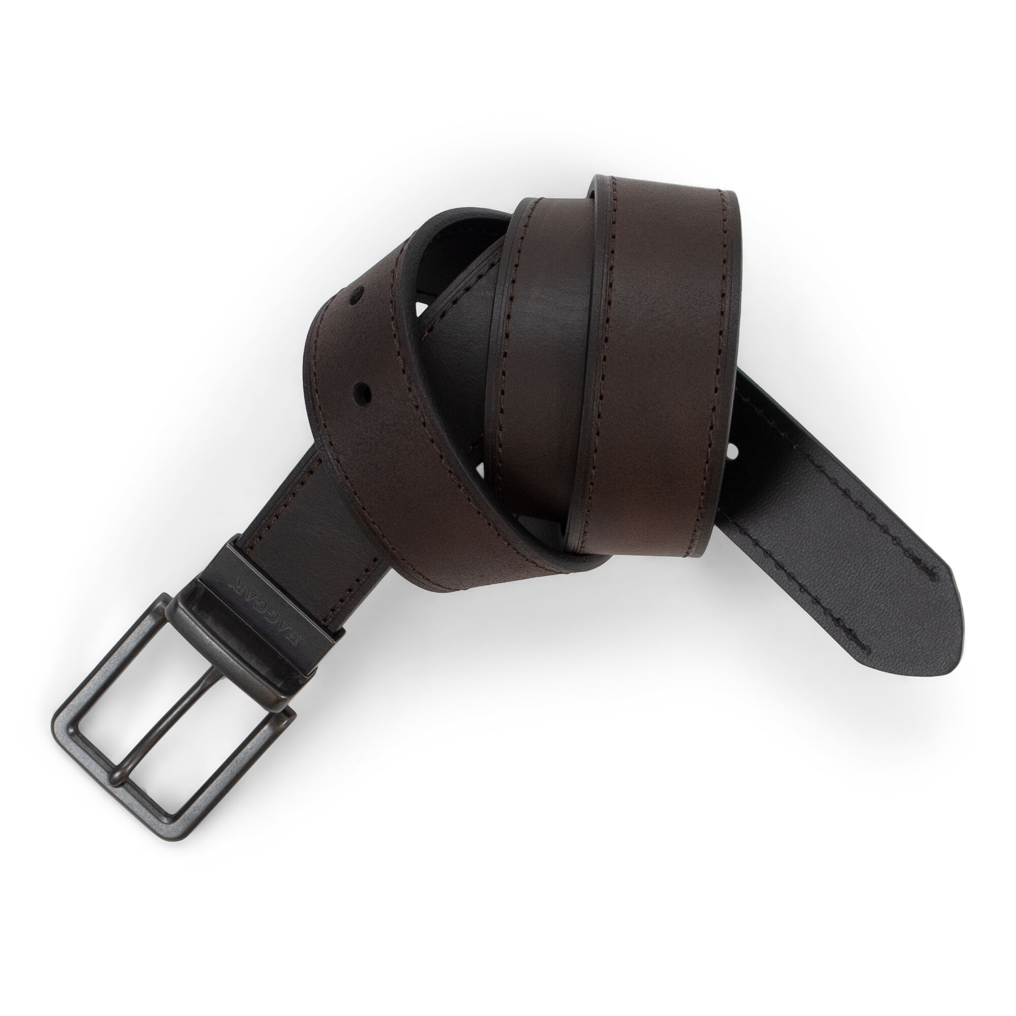 Haggar Casual Leather Reversible Belt Jade (HAS19-0006) photo