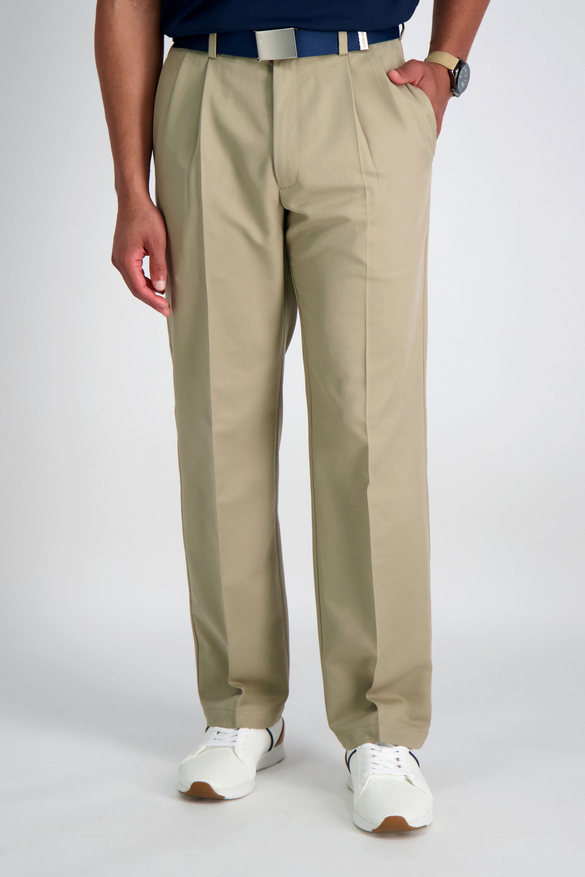 Haggar cool 18 pleated pants sales