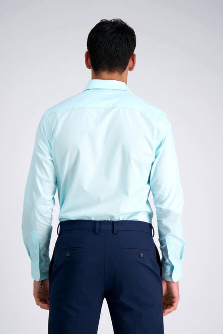 Performance Seafoam Dress Shirt, Light Blue view# 2