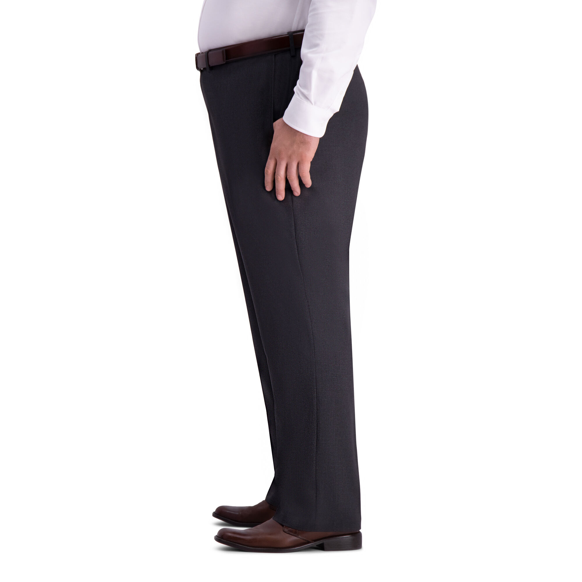 Big and tall stretch dress pants top