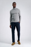 Long Sleeve Turtleneck Sweater, Iron Htr view# 3