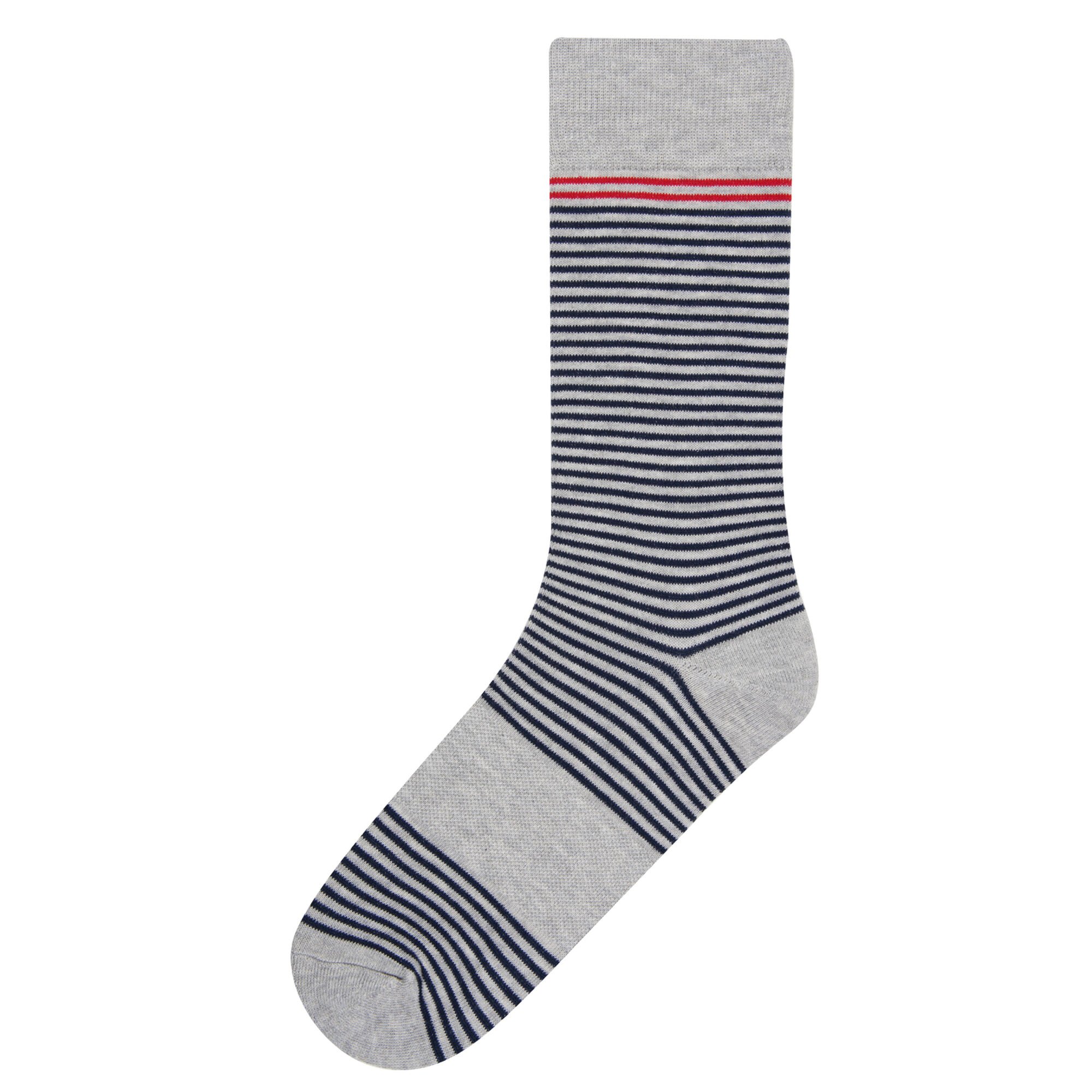 Haggar Barrow Stripe Socks Graphite (5R10-1004 Clothing Underwear & Socks) photo