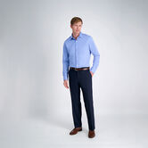 Premium Comfort Solid Dress Shirt, Light Blue view# 4