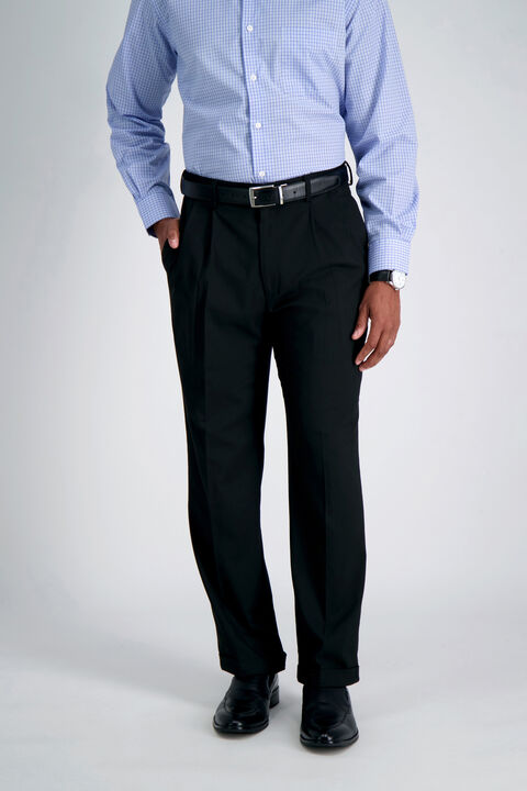 J.M. Haggar Premium Stretch Suit Pant - Pleated Front,  open image in new window
