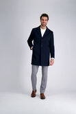 J.M. Haggar Premium Topcoat, Navy view# 3