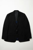 Big &amp; Tall Smart Wash&reg; Suit Separate Jacket, Black view# 6