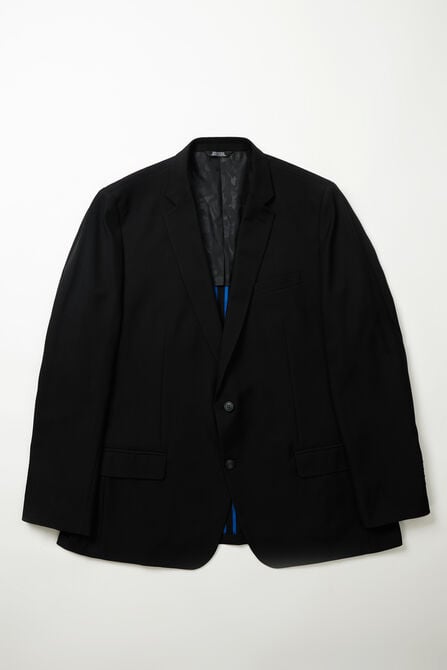Big &amp; Tall Smart Wash&reg; Suit Separate Jacket, Black view# 6