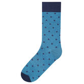 Blue Dot Socks,  Teal view# 1