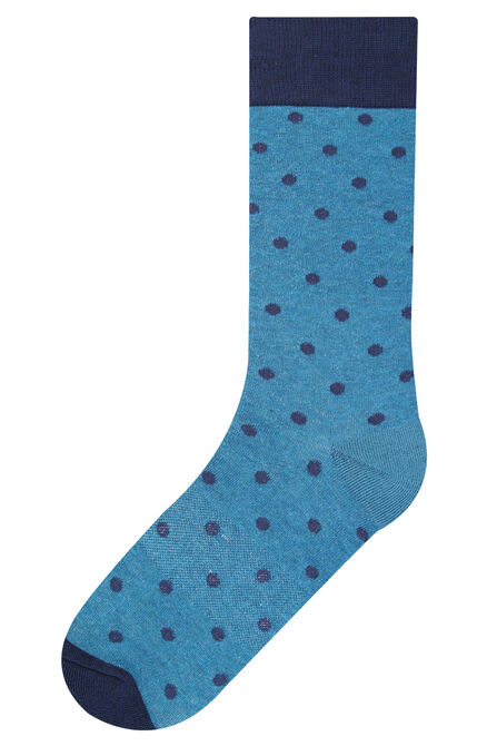 Blue Dot Socks,  Teal view# 1