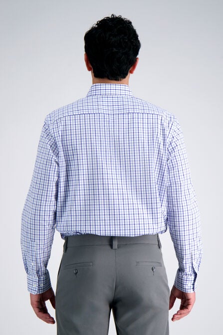 Premium Comfort Dress Shirt - Tonal Blue Check,  view# 2