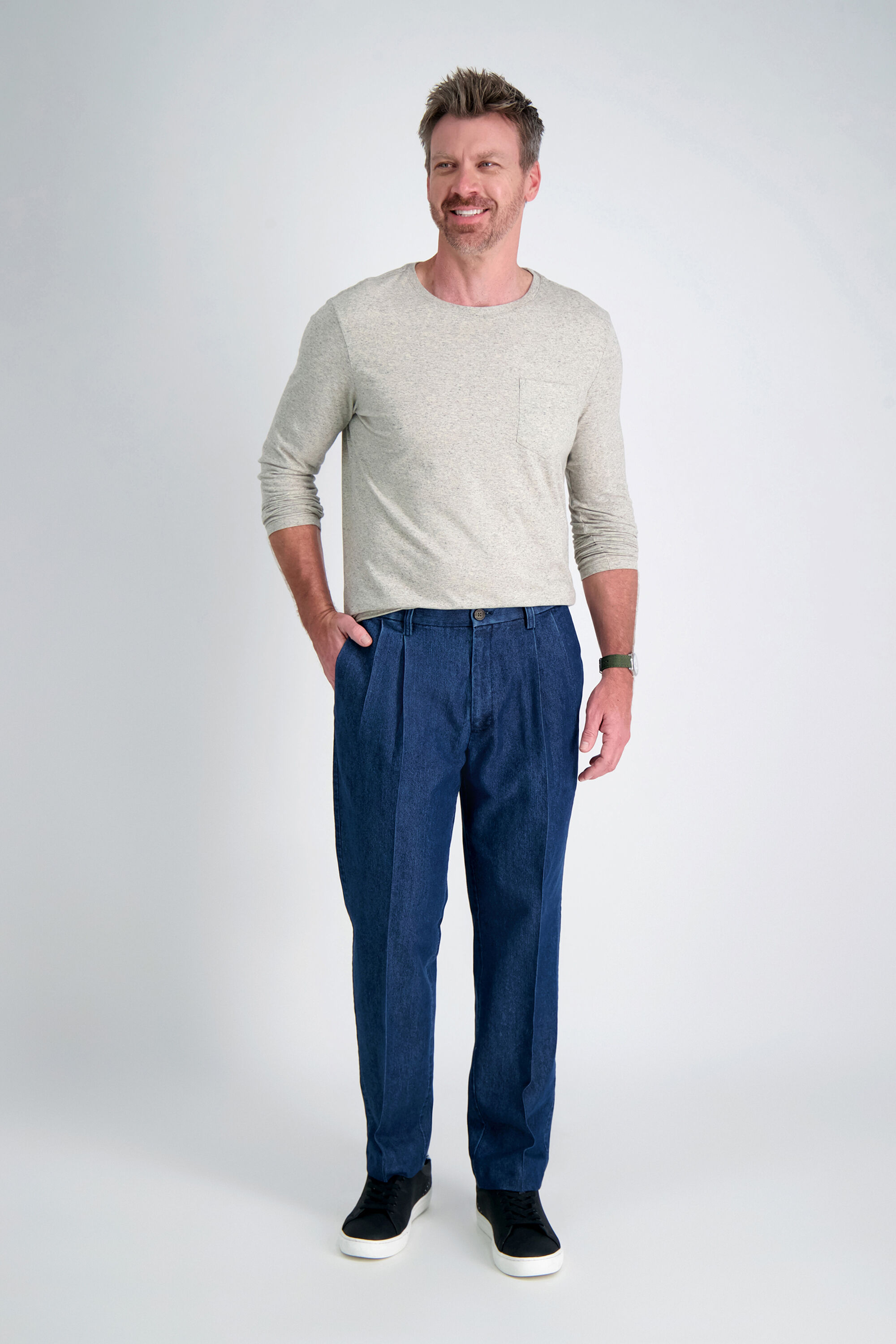 Haggar premium deals stretch denim