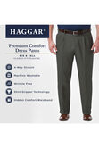 Big &amp; Tall Premium Comfort Dress Pant, Dark Chocolate view# 4