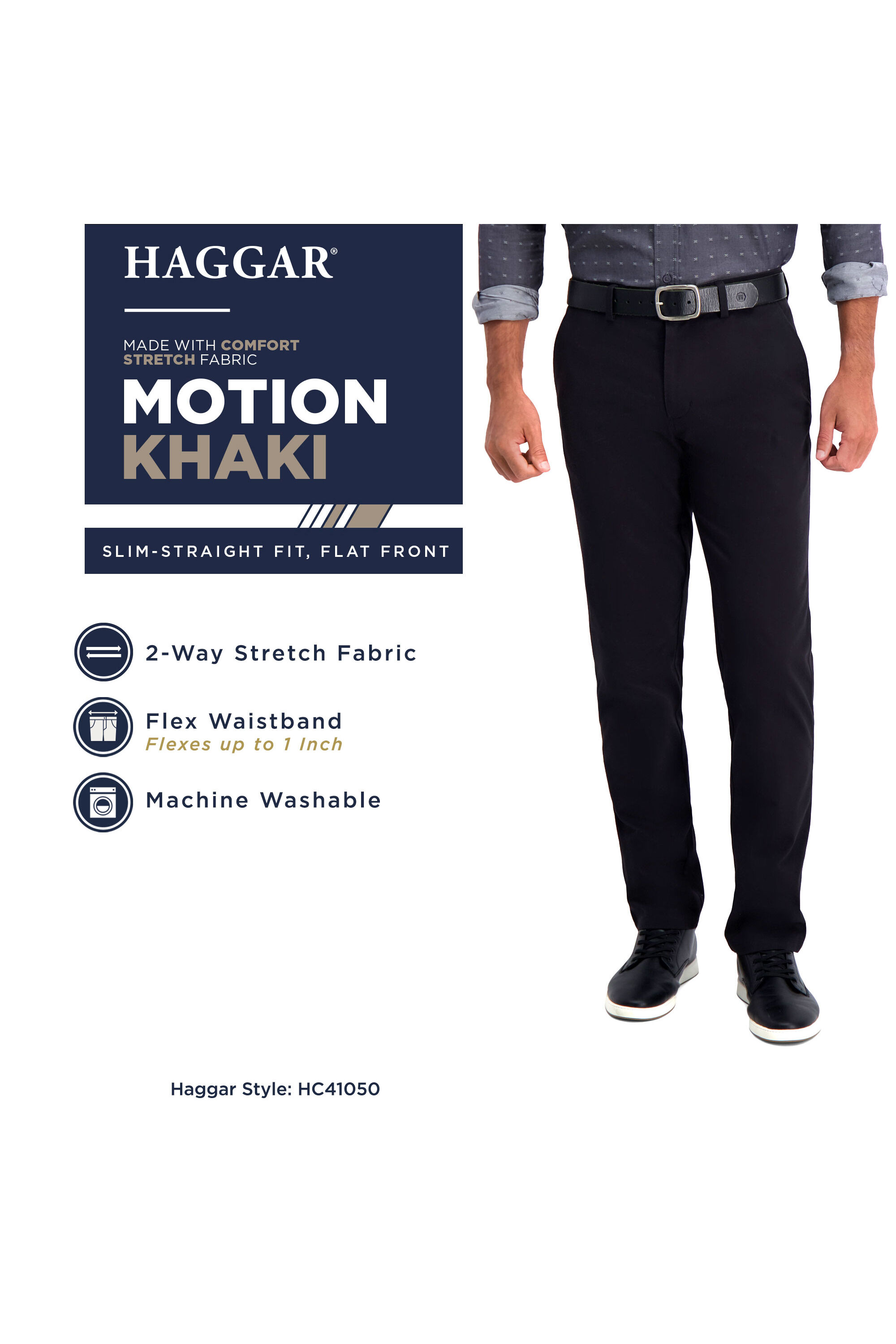 Haggar in motion khakis sale