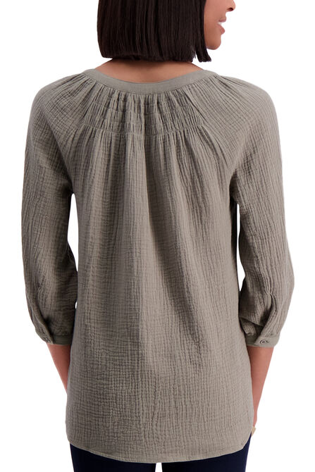 Raglan 3/4 Sleeve Blouse,  view# 6