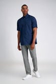 Urban Dot Button Down Shirt, Navy view# 3