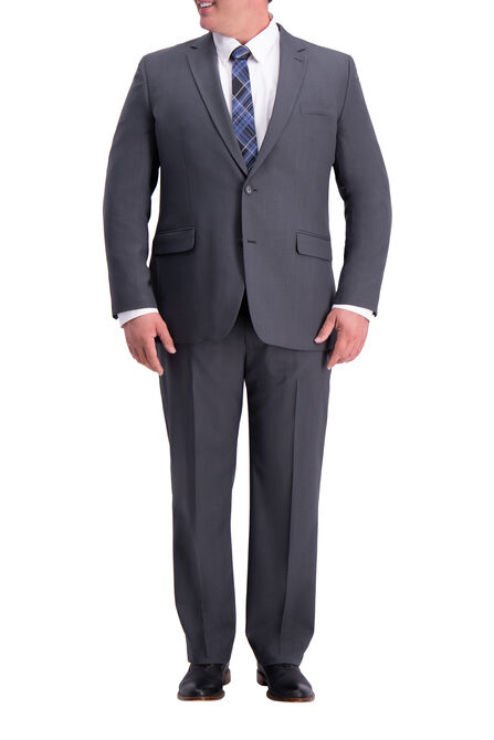 Big &amp; Tall Travel Performance Stria Tic Weave Suit Jacket,  view# 1