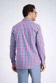 Smart Wash&trade; Dress Shirt - Red &amp; Blue Plaid, Red view# 2