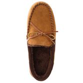 Genuine Suede Moccasin, Khaki view# 2