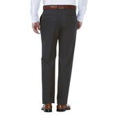 J.M. Haggar Grid Suit Pant, Black / Charcoal view# 3