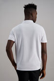 Short Sleeve Pique Polo, White view# 2