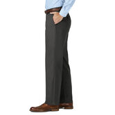 J.M. Haggar Dress Pant - Sharkskin, Chocolate view# 6