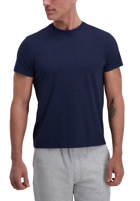 Jaspe Short Sleeve Crewneck Tee, Dark Navy