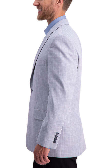 Windownpane Sport Coat, Light Blue view# 2