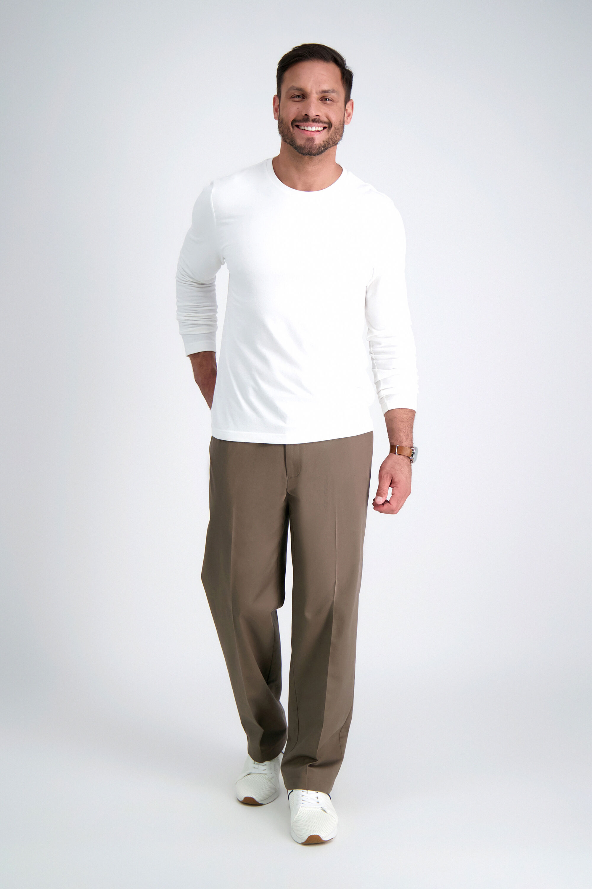 Haggar best sale relaxed fit