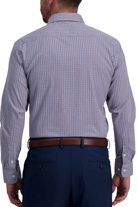 Medium Blue Check Premium Comfort Dress Shirt,  view# 2