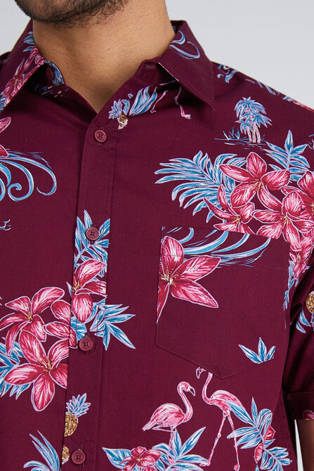 Floral Flamingo Shirt,  view# 3