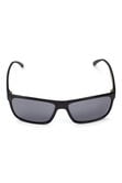 Modern Classic Wrap Sunglasses, Black view# 1