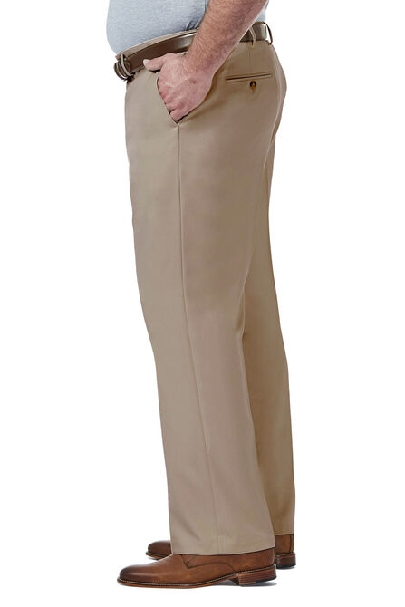 Big &amp; Tall Premium Comfort Dress Pant, Khaki view# 3