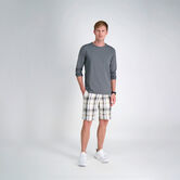 Cool 18&reg; Pro Madras Plaid Short, Grey view# 1