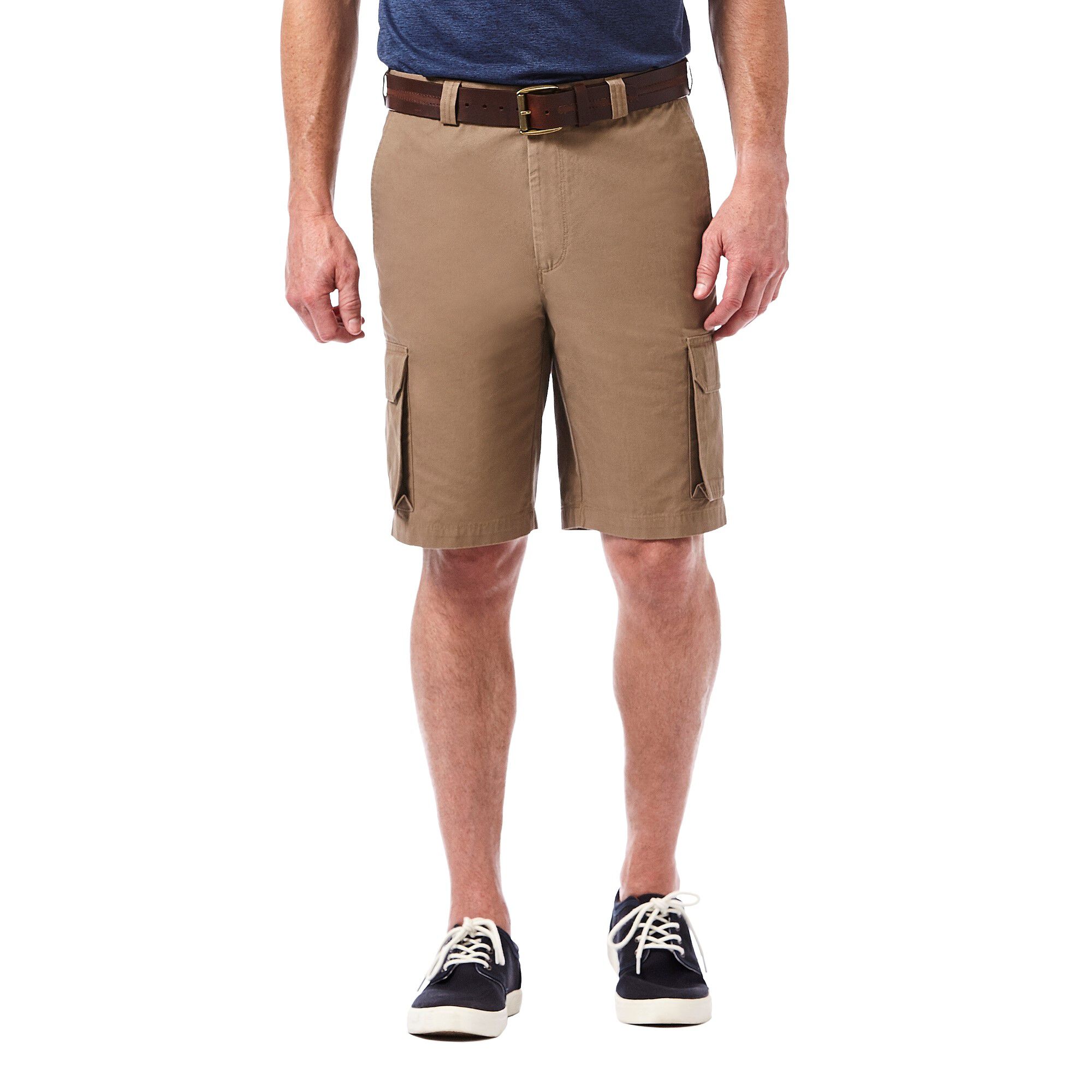 Haggar Canvas Cargo Short British Khaki (HS00416 Clothing Shorts) photo