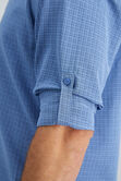 The Active Series&trade; Long Sleeve 2-Tone Plaid Hike Shirt, Light Blue view# 6