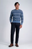 Stretch Corduroy Chino Pant, Heather Blue view# 1