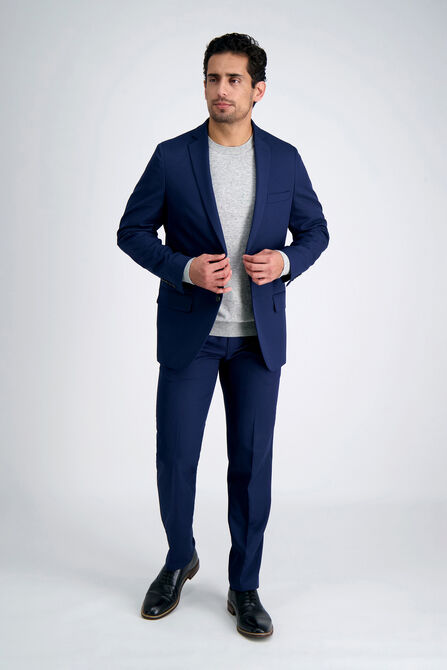 The Active Series&trade; Herringbone Suit Jacket, Midnight view# 1