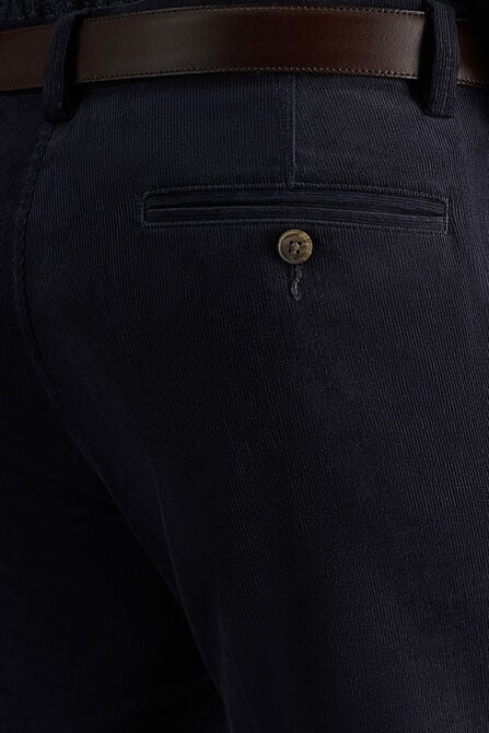 Stretch Corduroy Chino Pant, Heather Blue view# 2