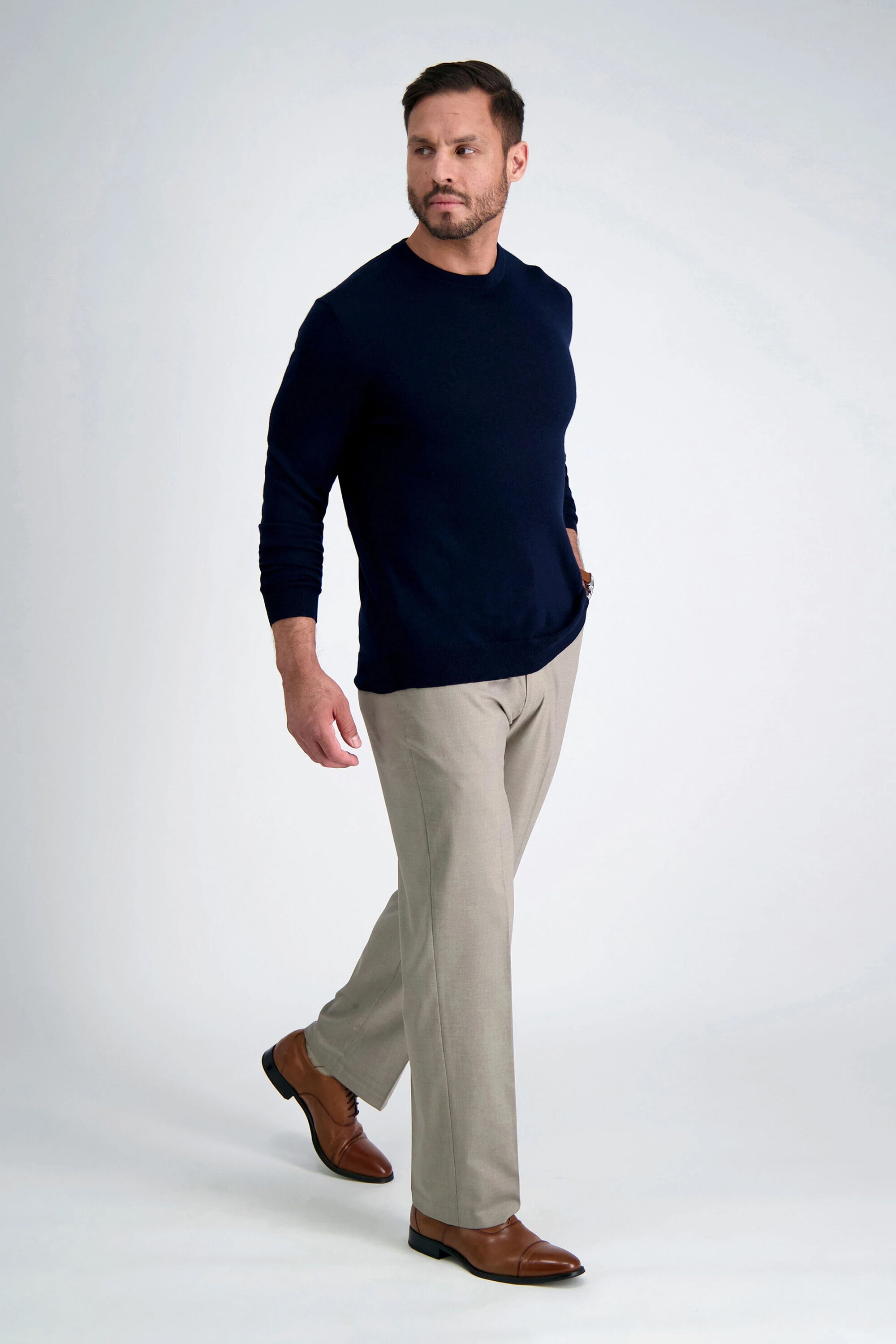 haggar khaki slacks