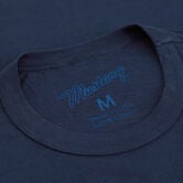 Mustang&reg; Slub Crew Shirt, Navy view# 3
