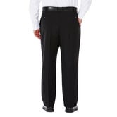 Big &amp; Tall E-CLO&trade; Stria Dress Pant, Oxford view# 3