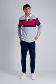 Pro Football Hall of Fame X Haggar - Vintage Wash Rugby Polo,  view# 6